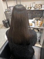 スイート ヘアデザイン(Suite HAIR DESIGN)&nbsp;髪質改善ストレート×暗髪カラー　【Ryoka 髪質改善】