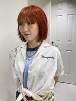 ゼスト 八王子店(ZEST)&nbsp;オレンジカラー 暖色カラー ケアブリーチ 【otoha】