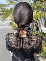 ヘアーメイク ビロー 丸亀店(Hair Make Billow)&nbsp;タイトツイン編みおろし