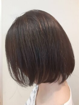 レーヴフォーヘアー(reve for hair)の写真/オーガニックカラーで,ダメージレスに自然な色で白髪をカバー♪髪や頭皮に優しく,艶やかに仕上がる◇