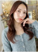 大人美人チェリーレッドひし形レイヤーカットa上尾20代30代40代