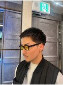 【barberBROS.】スパイキーショート　フェードカット　バーバー
