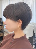 直毛さんでもオシャレに♪マッシュコンパクトショート☆