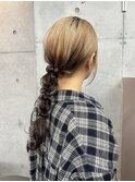 あみおろしヘアセット