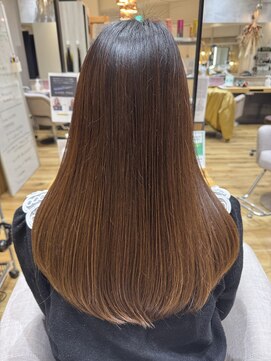 フィゼル あべのルシアス店(Aujua fizelle) 髪質修復カラー