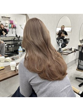 スターク(stark) ミルクティー/ベージュ/ブラウン/レイヤー/韓国ヘア/姫路