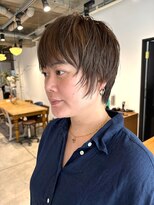 ダンボ(DUMBO)&nbsp;【yosuke】オリーブベージュ/ショート/レイヤーショート