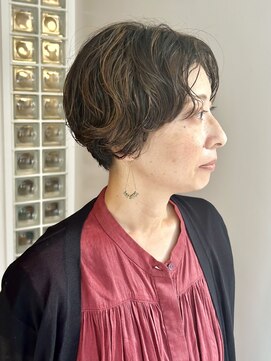 ナループロアツム(Nalu pu loa Tsum) ショートボブ/ボブパーマ/外国人風パーマ