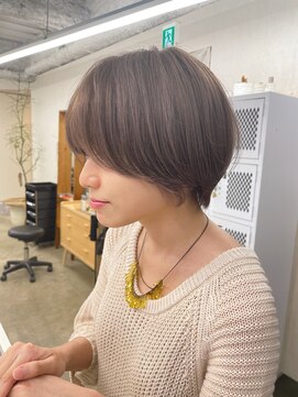 キジ(kiji) ショート/ショートボブ/透明感〔久屋/丸の内/久屋大通/高岳/栄〕