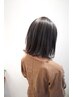 時短ツヤカラー（リタッチ＋３センチ未満の整えカット＋ケラコラトリ￥4,800