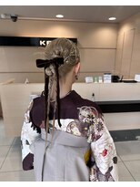 ケンジ 東戸塚(KENJE) 【卒業式や大切な日に…】上品ヘアセット