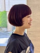 ウェザー(wezer)&nbsp;バルーンボブ×ワイドバング×シャギー