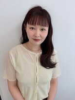 エルガ バイ コバルト(LGA by cobalt)&nbsp;オン眉×ダークワインレッド