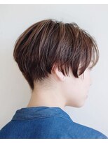 ルプラ ガーデン(le-pla garden) ハンサムショート#刈り上げ#前下がりショート#簡単スタイリング
