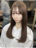 髪質改善/TOKIOトリートメント/ヘーゼルブラウン/ストレート