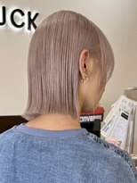 ラック 津田沼(LUCK)&nbsp;ぱつっとボブ/ピンクベージュ/ミルクティーベージュ/ハイトーン