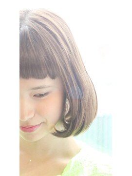 ワースホワイル(WORTH WHILE) クラゲヘアーオリーブグレーココアベージュインナーブリーチ