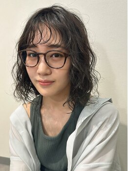 シン カフネ(Shin Kafune)の写真/こなれ感漂う、絶妙なニュアンス。あなたの個性を引き出すオーダーメイドパーマで、一歩先のお洒落髪へ♪