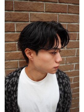 クオル 円山(QOL) センターパート毛流れニュアンスパーマ