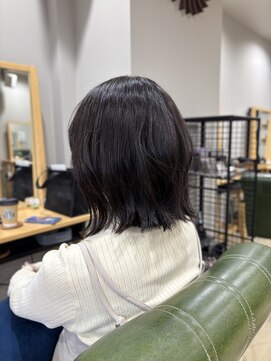 ヘアサロン ナノ(hair salon nano) ミディアム/ショート/ボブ/切りっぱなしボブ/ひし形ボブ