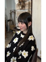 ラニ ヘアーアイラッシュ(lani hair eyelash)&nbsp;天使の羽バング×ワンレンロング