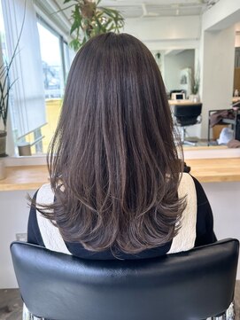 トエン(toen) ワンカールで簡単ひし形レイヤースタイル