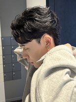 ザザアオヤマ(ZA/ZA AOYAMA) 表参道フェザーパーマ/メンズカット