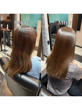 ルアナ トウキョウ(Luana TOKYO) 町田　髪質改善　縮毛矯正　美髪矯正ビフォーアフター