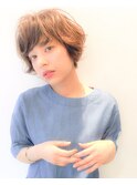 【THE GLOBES HALU】フェミニンな丸みショートボブ