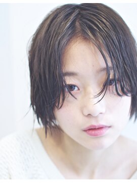 エシカ(ethica) [ethica_南船場] ダークアッシュ× セミウェットボブ