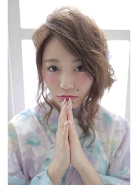 フェリシータ 緑地公園店(felicita) 透明感UPエフォートレス浴衣スタイル