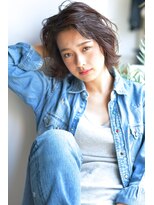 モーブ(MAUVE)&nbsp;MAUVE☆AW外国人風アップバングボブ