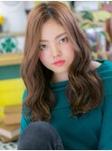 センターパートくせ毛風ウェーブパーマ大宮20代30代40代a!