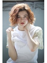 クロム バイ リエット(Chlom by Lietto)&nbsp;Chlom A/W秋オレンジブラウンボブ　0364574337