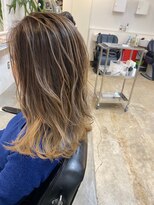 ナイーブヘアデザイン(NAiVE HAIR DESIGN)&nbsp;【NAiVE HAIR】抜け感ヘアカラーグレージュ