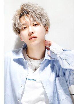 リップスヘアー 銀座(LIPPS hair) トランクスセンターパートマッシュ