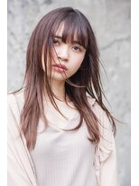 レニーバイエース(LANY by ACE)&nbsp;【LANY 横浜】 大人可愛いナチュラルロング×セピアベージュ