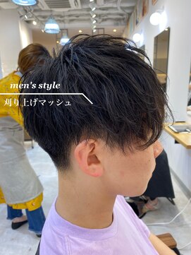 キャプチャー 海老名(capture) "刈り上げマッシュ"束感◎