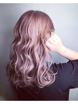 ヘアサロンエムフィス 池袋東口(HAIR SALON M Fe's) プラチナピンク