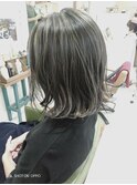 ハイライトグレージュカラー