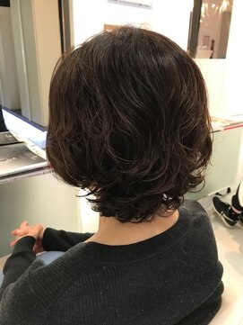 ヘアーメイク クルミネ(Hair Make CULMINE) ショートパーマスタイルもオージュアトリートメントでツヤ髪に☆