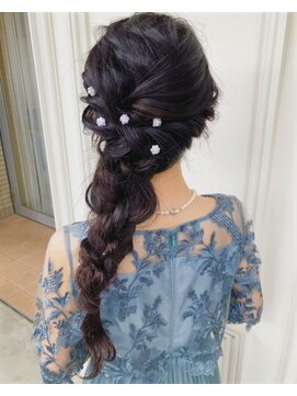 グラスペディア(graspedia) サイド編みおろしスタイル