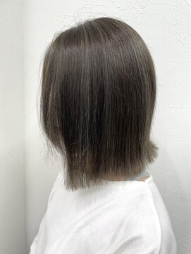 ワープ 青葉台(WARP) 切りっぱなし透明感アッシュカラー☆