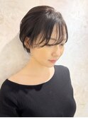 【仙台】丸みショートボブ*20代30代40代