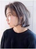 ボブウルフ_ホワイトアッシュエアリーミディ_ba320502