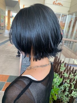 エイム ヘアメイク 横川店(eim HAIR MAKE) Blue Black