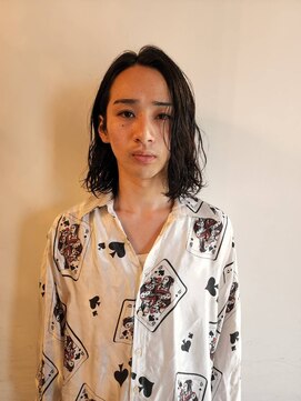 ブロック ジャポン(bloc japon) メンズニュアンスパーマミディアム