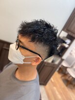 ミリオンバックス 御徒町店(Million Backs)&nbsp;ツーブロックマッシュ/スキンフェード<理容室>[メンズ/御徒町]