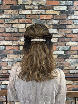 レジスタヘアーワークス (REGISTA hair works) お呼ばれヘアセット♪