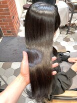 シェノン 武庫之荘(CHAINON)&nbsp;黒髪/グレージュカラー/ボブウルフ/ココアベージュ/髪質改善